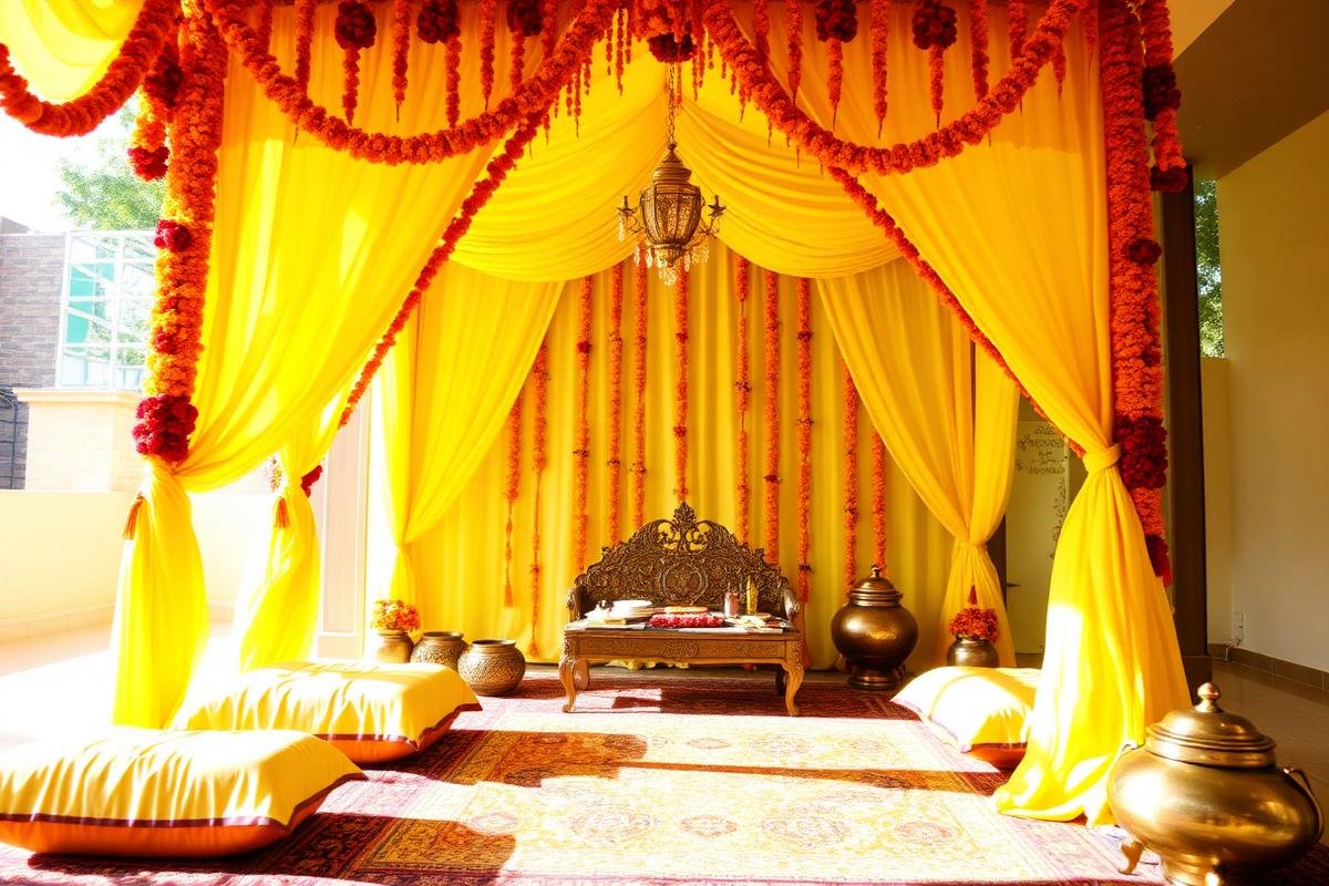 Haldi & Mehendi Decoration
